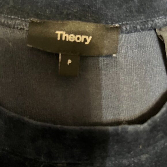 Womens Theory Velour Shirt - Picture 3 of 4